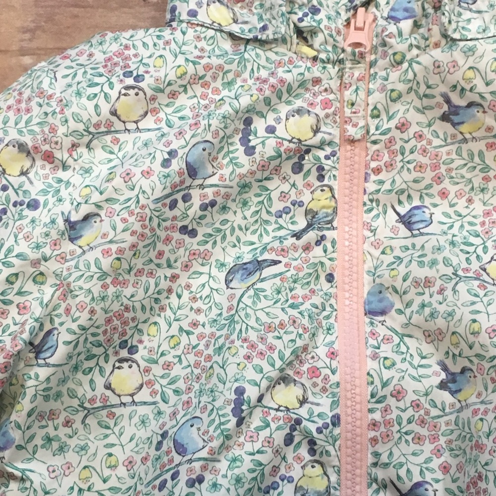 H&M Bird Print Light Spring Jacket - Picture 4 of 8